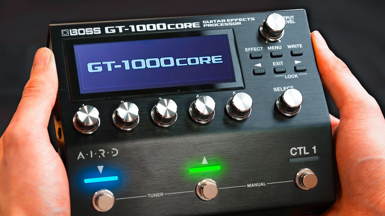 BOSS GT-1000CORE FS-7、VEXPRESSフットペダル 付き GT-1000CORE FS-7
