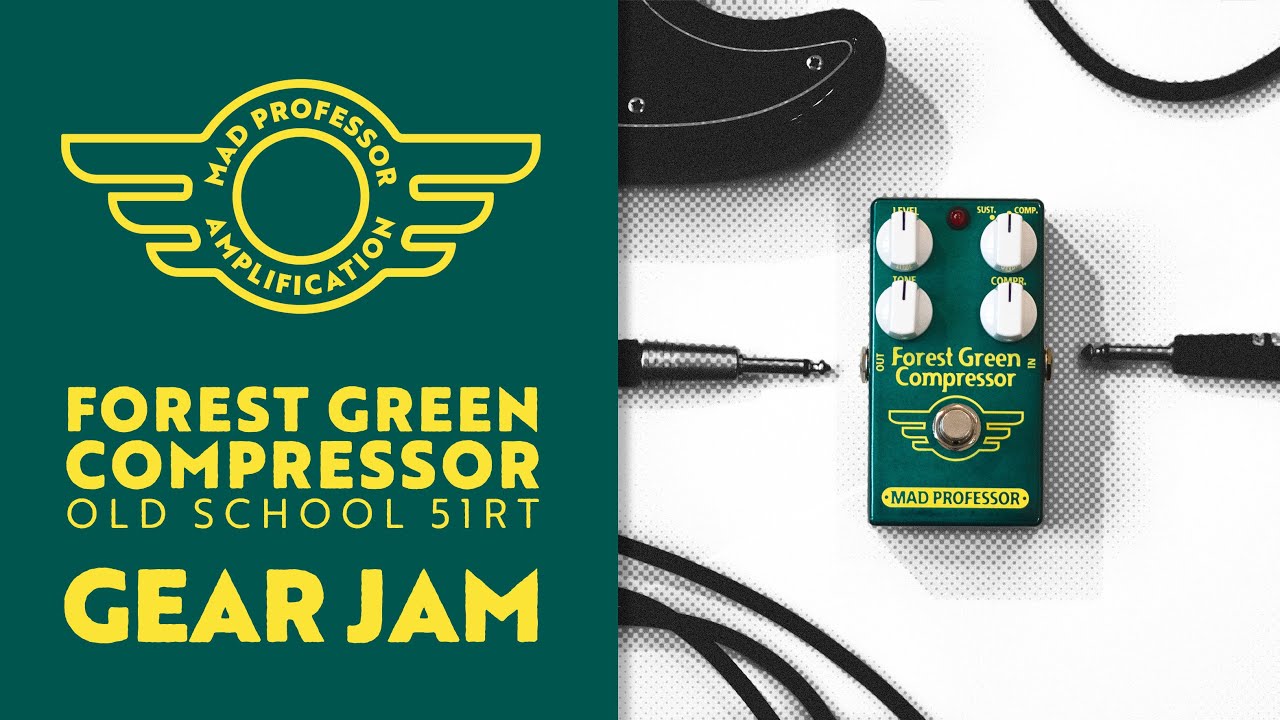 Forest Green Compressor Pedal | Mad Professor Amplification
