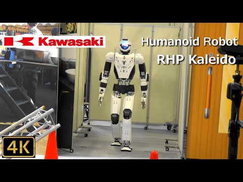 4K【川崎重工（KHI）：災害時に活躍‼Humanoid Robot - RHP Kaleido