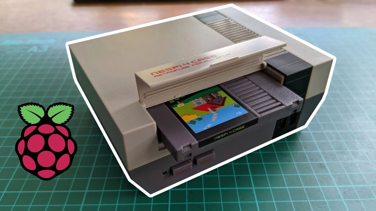 Retroflag NESPi 4 - The Raspberry Pi Case with SSD Cartridge - YouTube