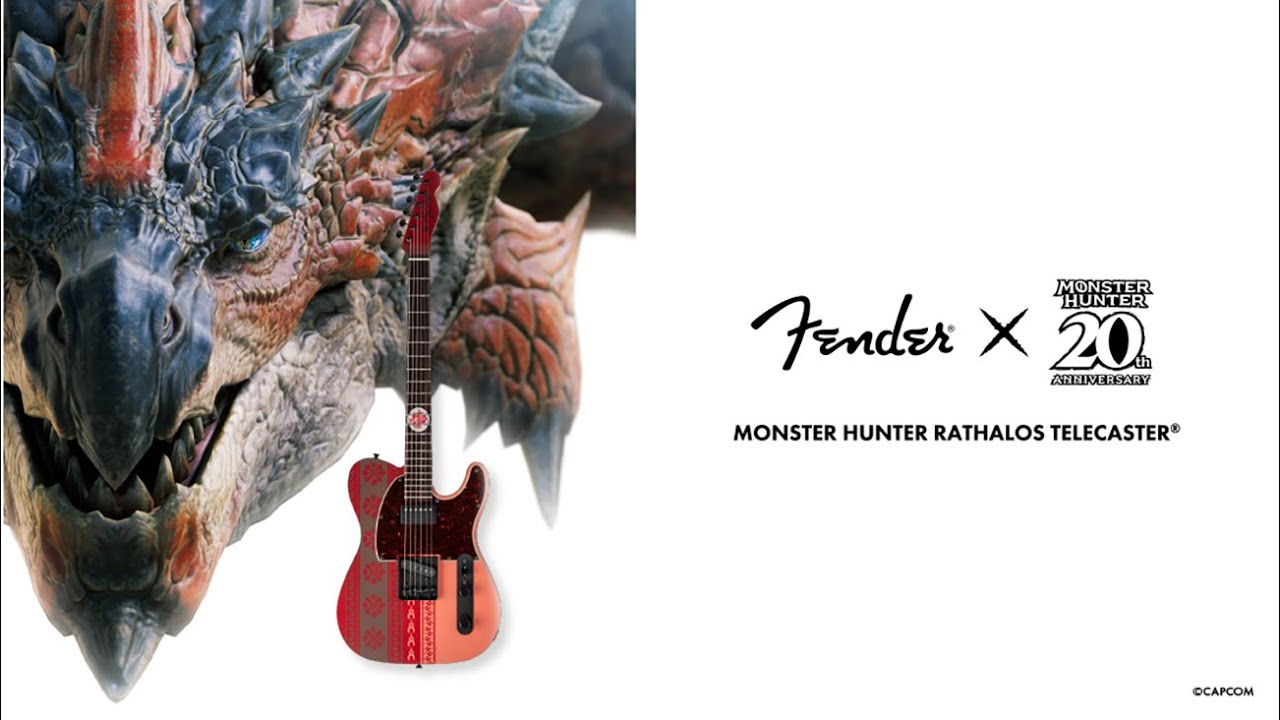 Fender Monster Hunter Rathalos Telecaster® ご予約受付中 | クロサワ