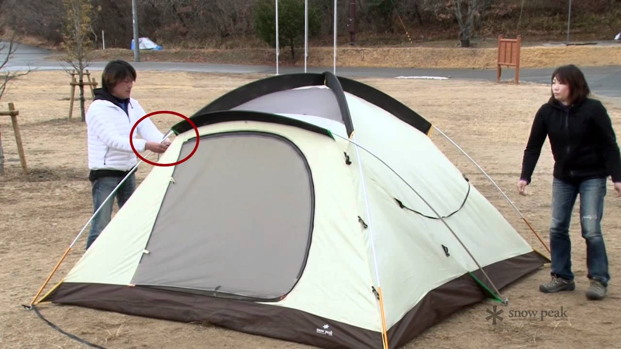 アメニティドーム設営動画 - YouTube