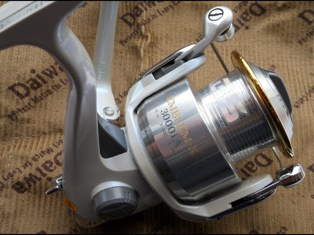 DAIWA EMBLEM-X 3000iA. Made In Japan. - YouTube