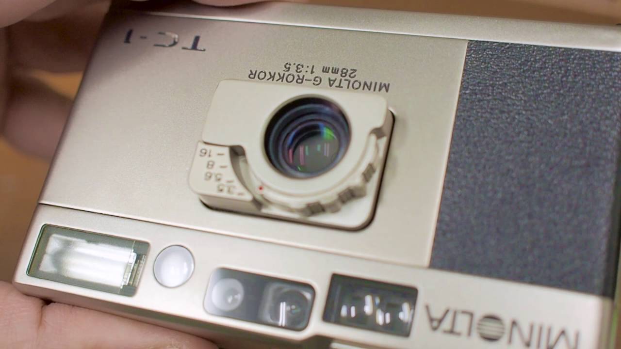 MINOLTA TC-1 - YouTube