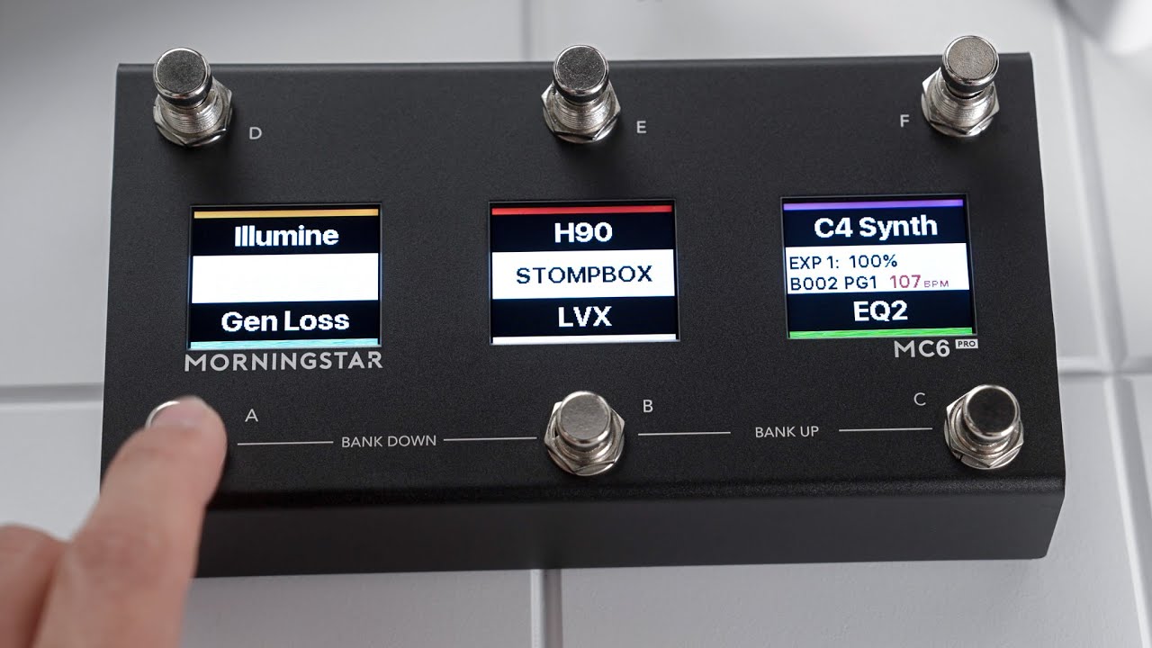 MC6 PRO Hands-on: What's new with this MIDI foot controller? - YouTube