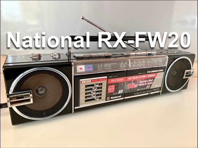 National RX-FW20 1986г - YouTube