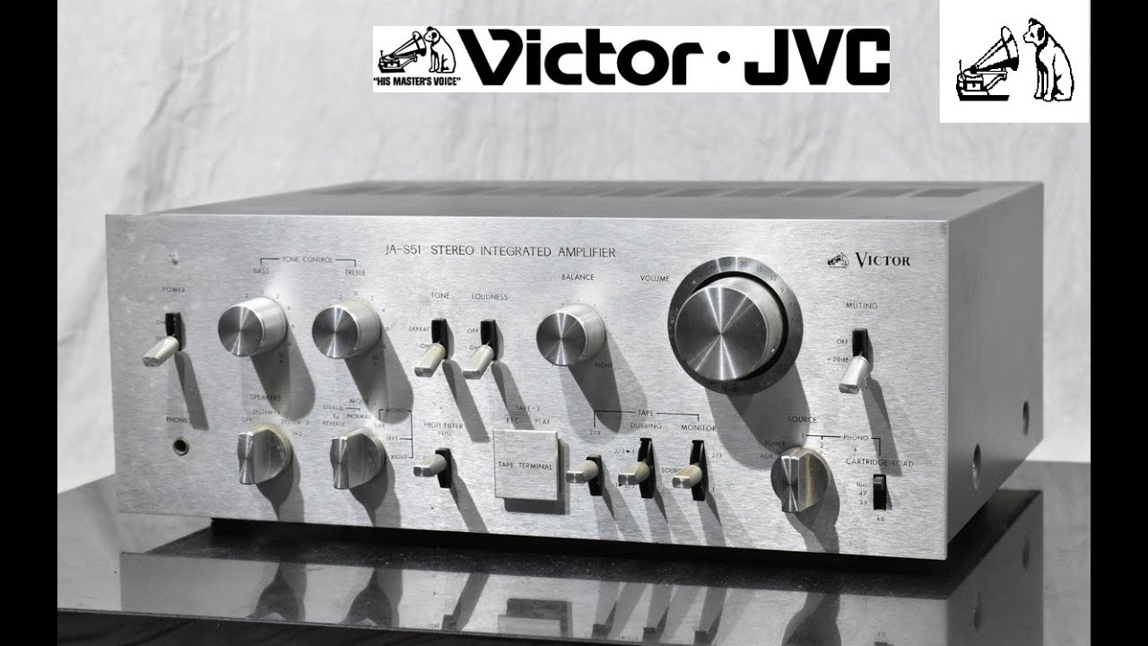 Victor JA-S51 (1976年頃) - YouTube