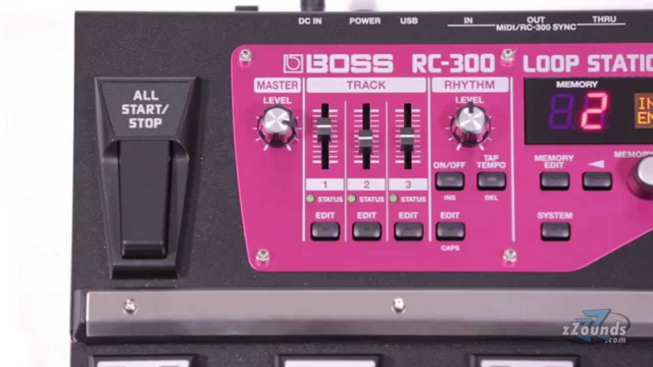 Boss RC-300 Loop Station Pedal | zZounds