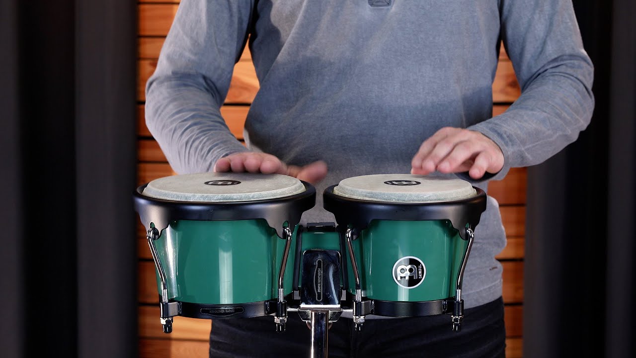 MEINL Percussion Journey Series Bongo, Forest Green HB50FG - YouTube