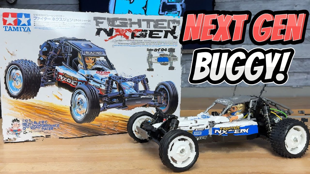 EXCITING New Tamiya Fighter NXGEN DT-04 Buggy! Kit Sneak Peek