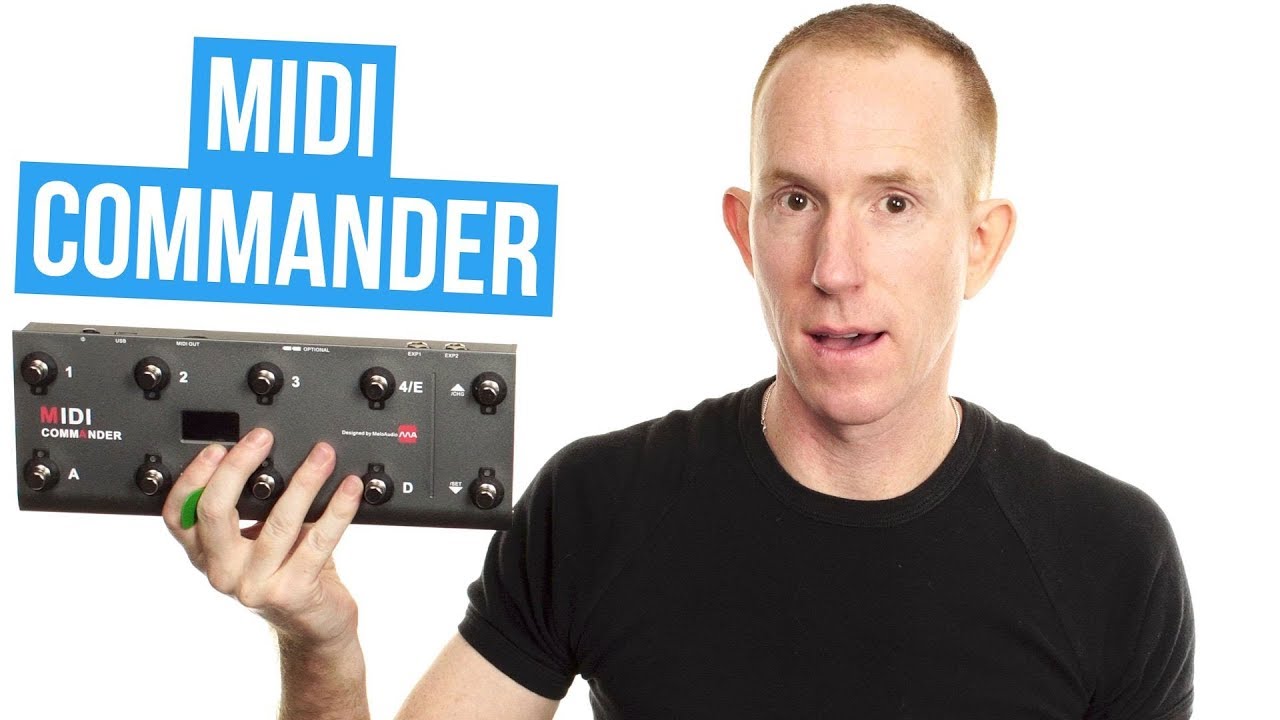 Midi Commander Pedal Review - Melo Audio Midi Controller - YouTube