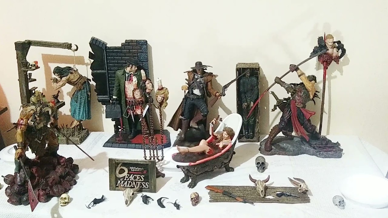 Coleção 6 Faces of Madness - Mcfarlane Toys (Action figure Terror