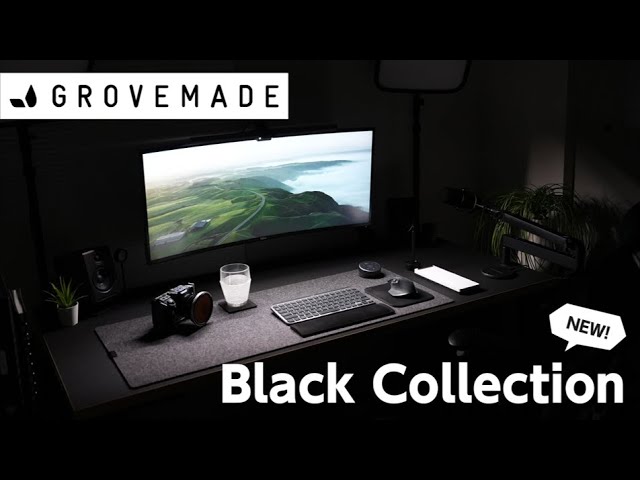 Grovemadeの新シリーズ「Black Collection」！さらに6/10月まで人気