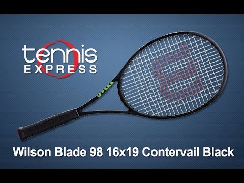 Wilson Blade 98 16x19 CV Black Tennis Racquet Review | Tennis