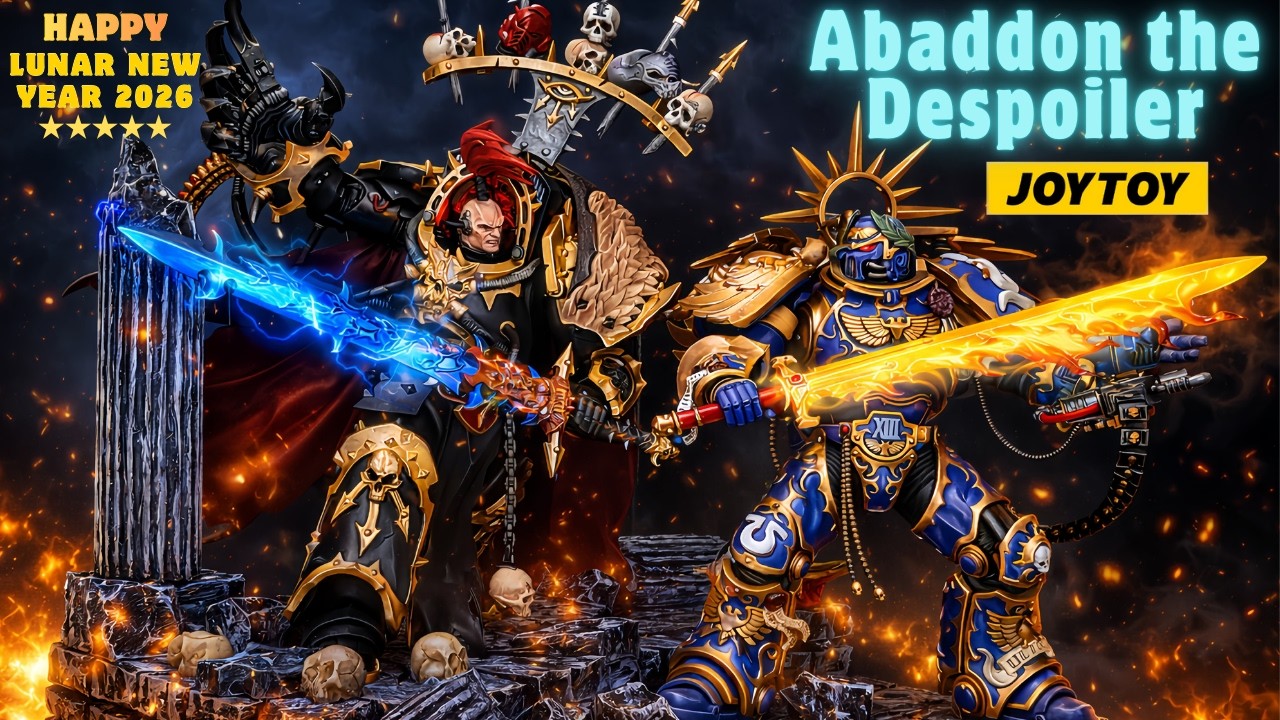 Unboxing ABADDON THE DESPOILER - Best JOYTOY WARHAMMER 40K action