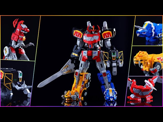 LEGO Dino Megazord 大獣神 - YouTube