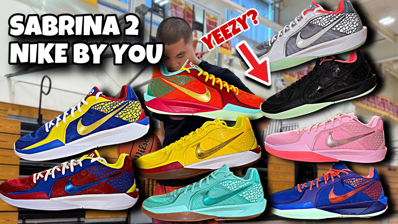 My Sabrina 2 Nike By You Collection! - YouTube