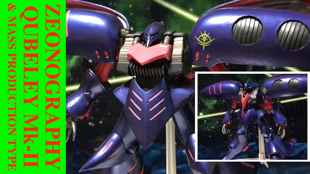 ZEONOGRAPHY #3013 AMX-004-2 QUBELEY Mk-Ⅱ AMX-004G QUBELEY MASS