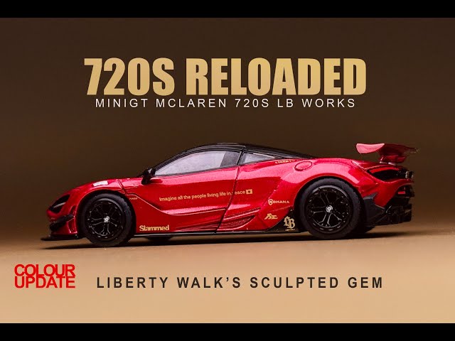 Liberty Walk's Sculpted Gem | LB McLaren 720s | New MiniGT colour