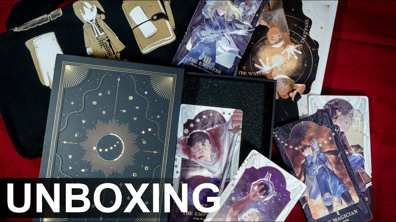 Fullmetal Alchemist Tarot Deck | THE WHIRLING WAYS OF STARS THAT