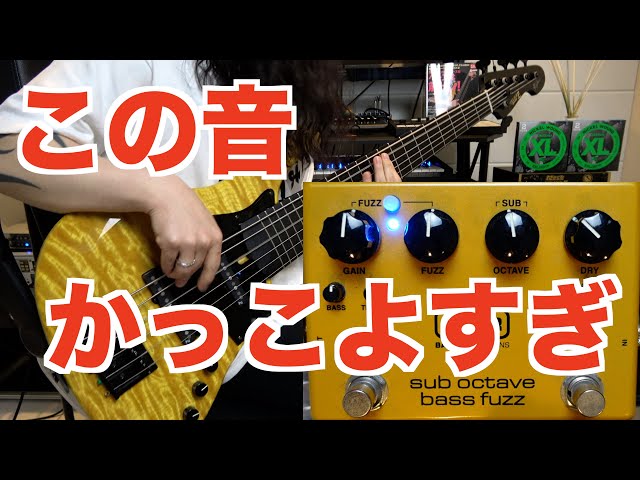 ベース】めっちゃかっこいい音の歪みエフェクターを紹介します！【MXR