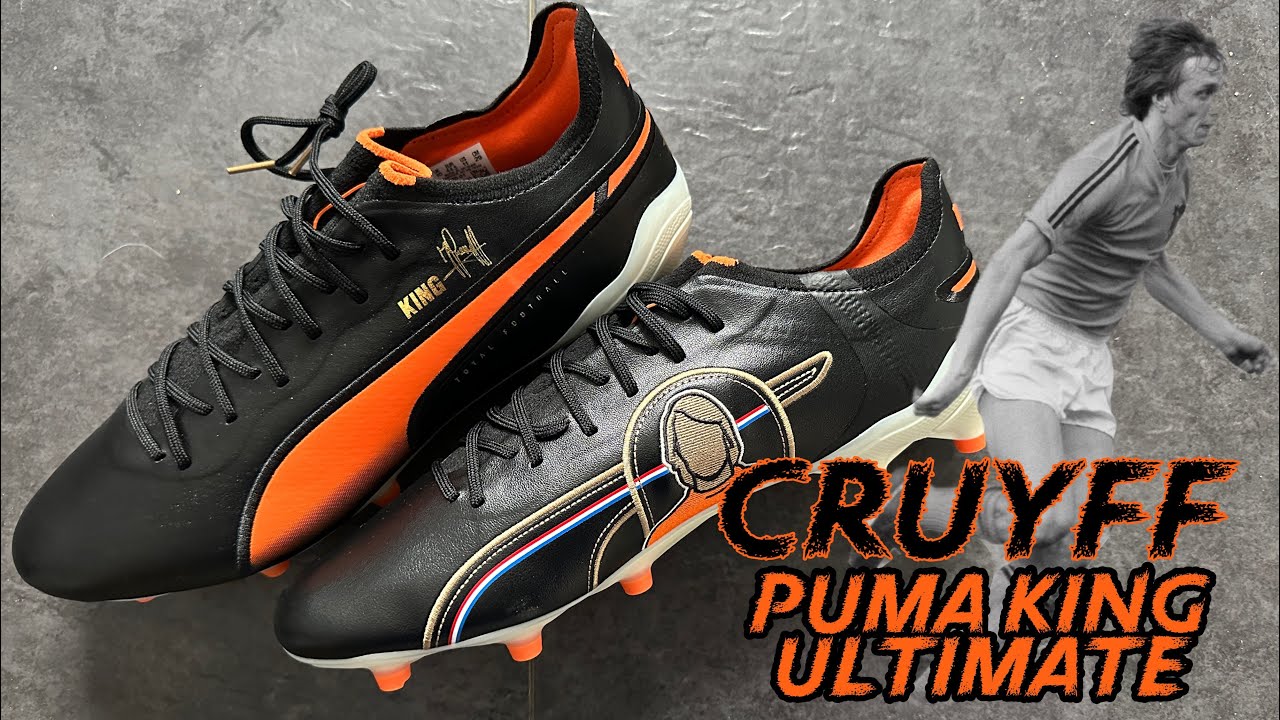Puma King Ultimate Cruyff Edition | unboxing + on Feet - YouTube