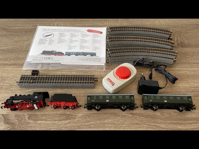 Ultimate Unboxing & Review: PIKO Passenger Train with BR 98 Steam