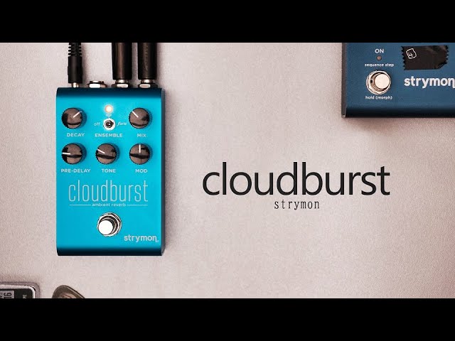 Fantastic ambience played by Strymon's new generation reverb