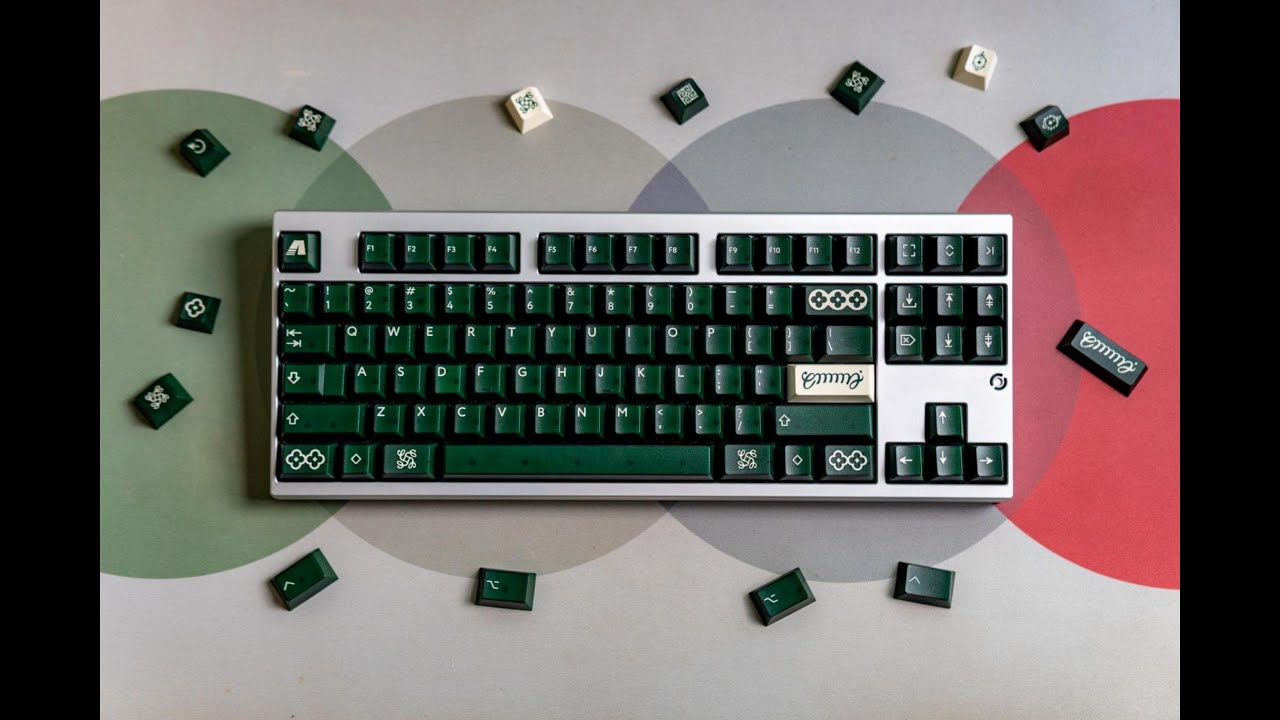 KDBFans- PBTFans Emma Keycap Set (Showcase+ Sound Test)! - YouTube