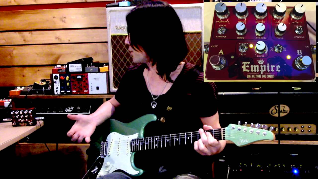 Big Joe Stompbox Co. Empire Drive, demo by Pete Thorn - YouTube