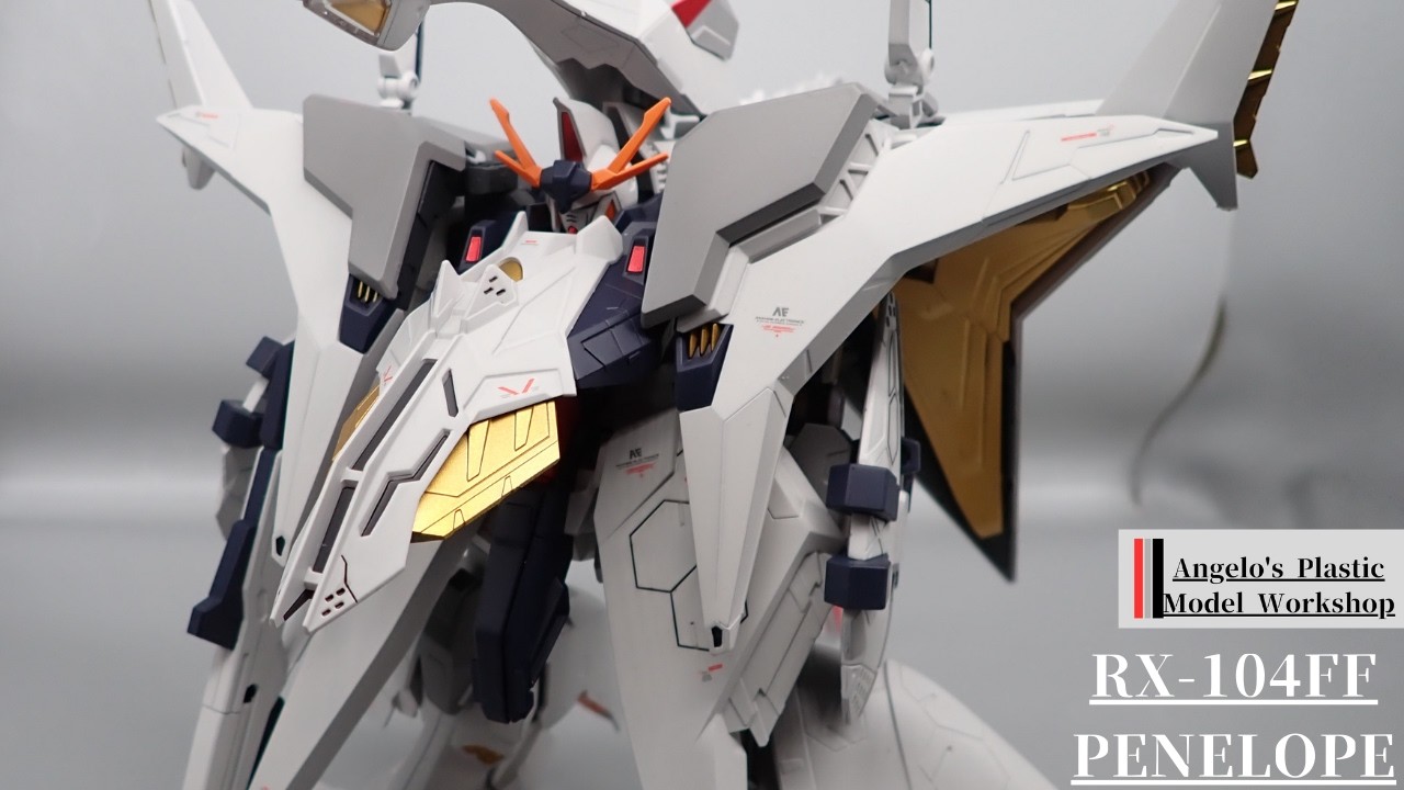 HGUC ペーネロペー全塗装 - YouTube