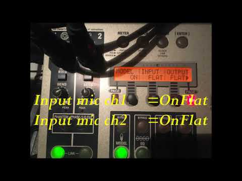 Roland MMP-2 Mic Preamp Promo & NAMM Presentation (from 2002