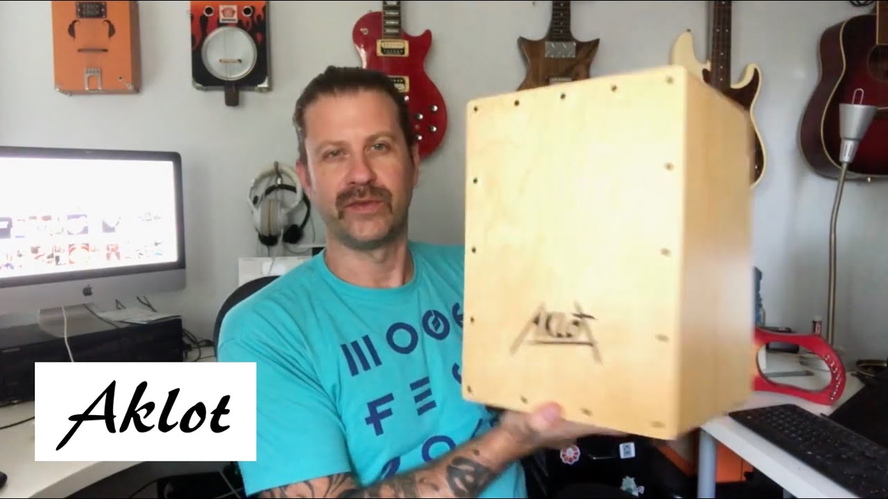 Aklot AKCB3AKM Cajon: Unboxing & Initial Review - YouTube