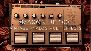 アナログマルチエフェクター「Maxon UE-300」レビュー | 魔法の箱研究