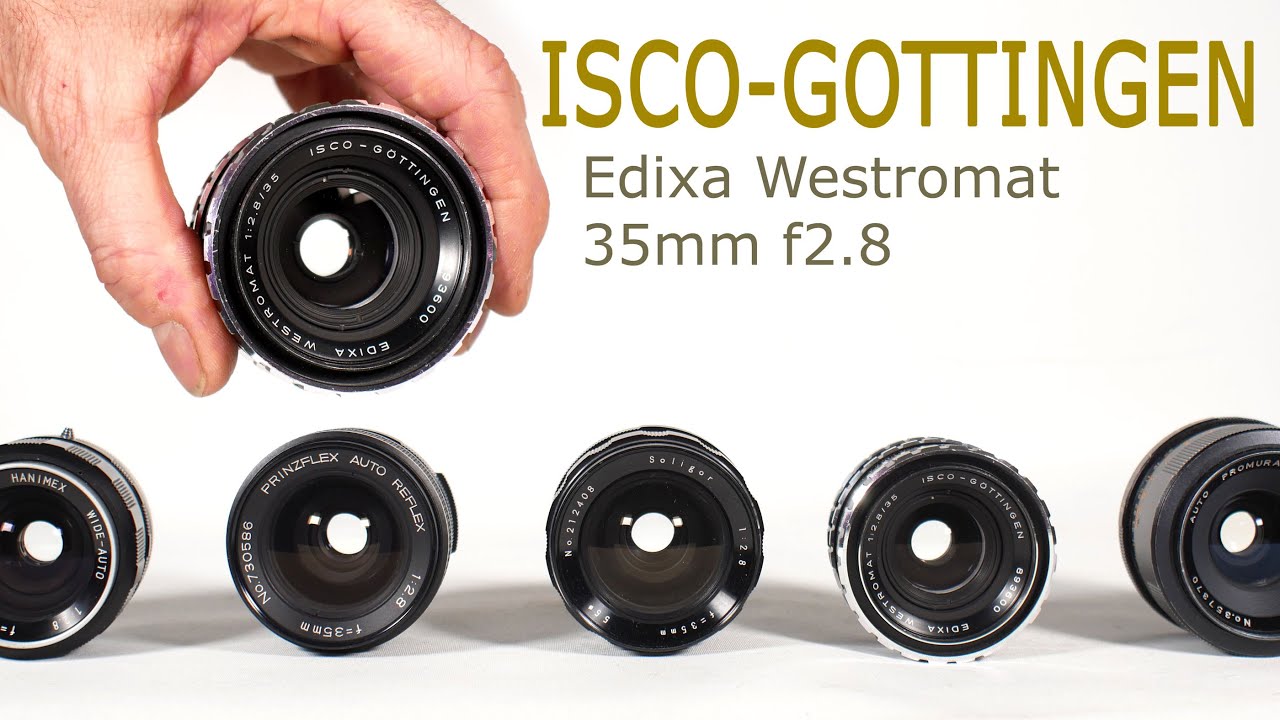 Vintage Lens Test - Isco Gottingen - Edixa Westromat - 35mm f2.8