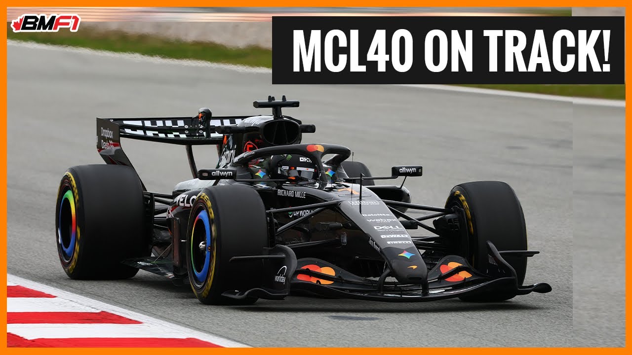 Lando Norris Debuts McLaren MCL40 at Barcelona Shakedown | Day 3