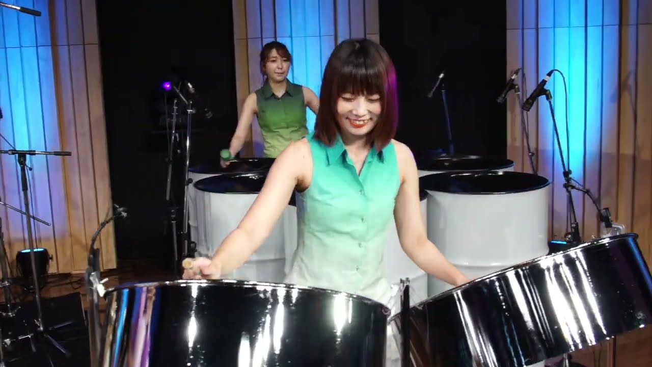 SONOBEのスティールパン❣️15音‼️なんて不思議な音なの❓懐かしいよう