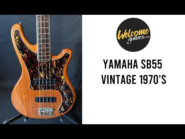 Yamaha SB55 1970's Japan Bass - YouTube