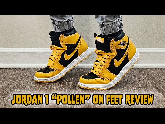 Air Jordan 1 Retro High OG Pollen On Feet Review (555088 701