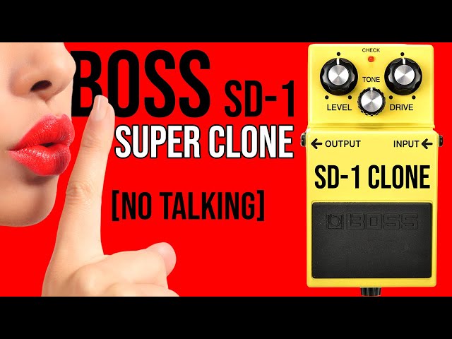 Super Overdrive SD-1 Clone | Demo [NO TALKING] - YouTube