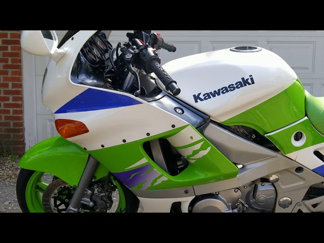 1994 Kawasaki ZX600 E - YouTube