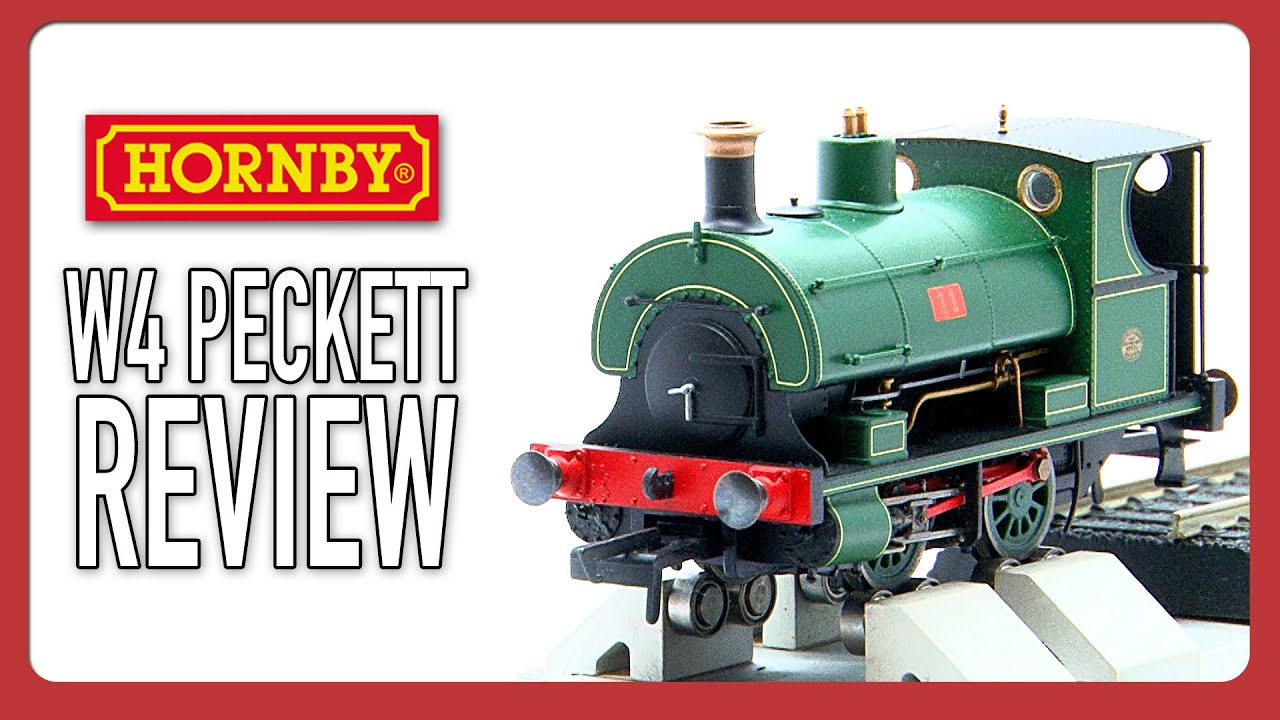 Hornby W4 Peckett - Review & Running Session - YouTube