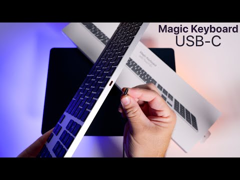 New Apple Magic Keyboard with USB-C Overview - YouTube