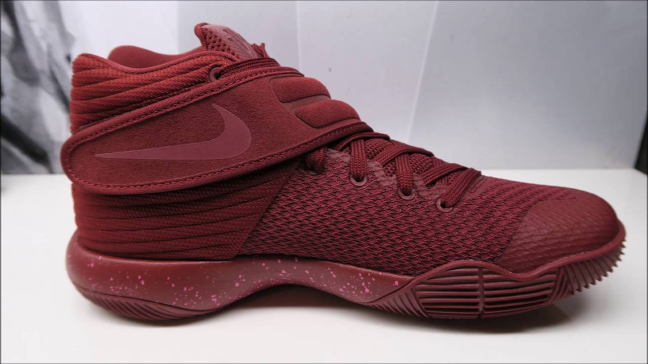 Nike Kyrie Irving 2 Red Velvet Shoe Detailed Review - YouTube