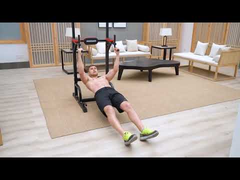 MUSCOACH ぶら下がり健康器 懸垂マシン チンニング 多機能懸垂マシーン