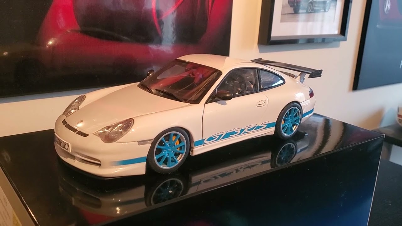 1:18 autoart porsche 996 gt3 rs - YouTube