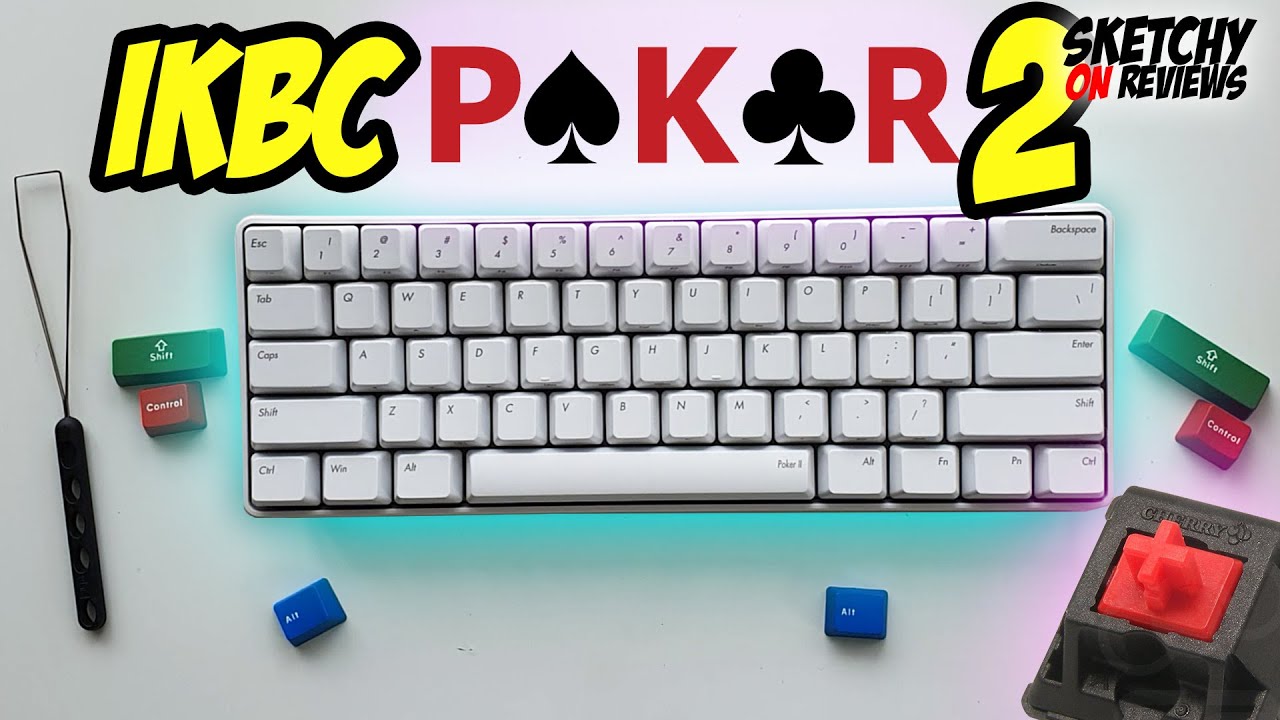 IKBC POKER 2 - Mechanical Keyboard with Cherry MX Switches 60% 61