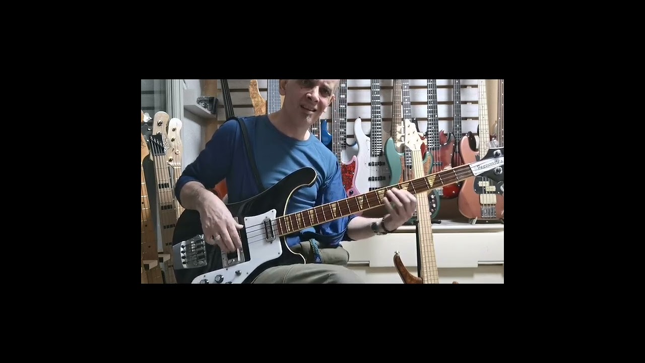 JAPAN VINTAGE BASS Fernandes RB80 RICKENFAKER #bass #soundcheck