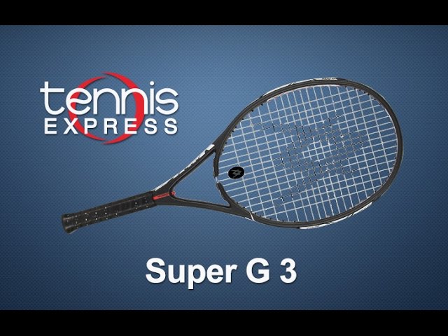 Volkl Super G 3 Racquet Review | Tennis Express - YouTube