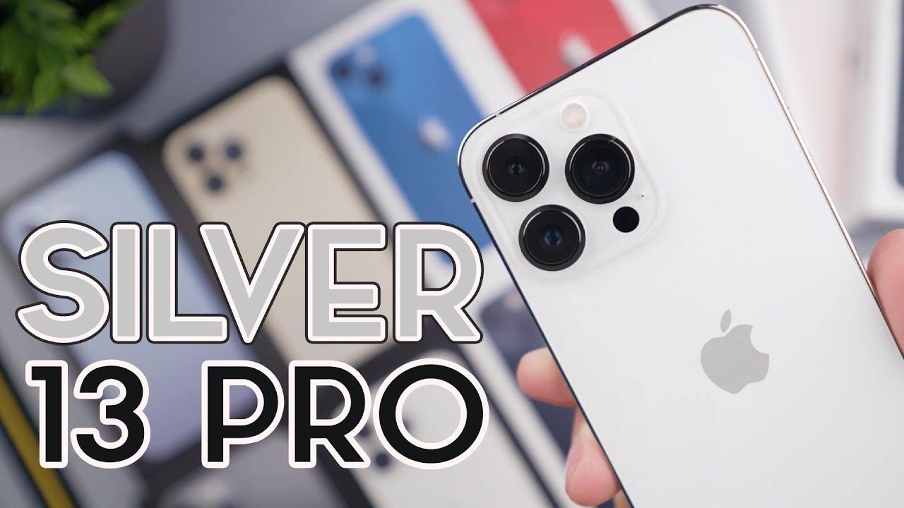 Silver iPhone 13 Pro Unboxing & First Impressions! - YouTube
